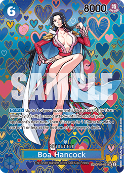 (OP07-051) One Piece TCG OP09: Emperors in the New World Single: Boa Hancock (OP07-051)  Special Rare