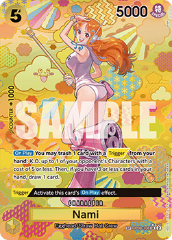 (OP08-106) One Piece TCG OP09: Emperors in the New World Single: Nami (OP08-106)  Special Rare