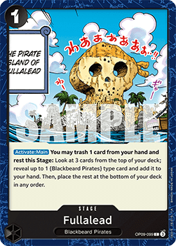(099) One Piece TCG OP09: Emperors in the New World Single: Fullalead (OP09-099)  Common