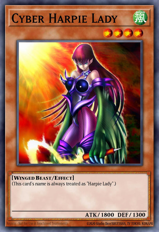(096) YuGiOh TCG LCJW: Legendary Collection 4: Mega Pack Single: Cyber Harpie Lady  Common