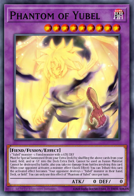 (047) YuGiOh TCG BLTR: Battles of Legend: Terminal Revenge Single: Phantom of Yubel (V.2 - Quarter Century Secret Rare)  Quarter Century Secret Rare