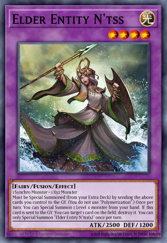 (026) YuGiOh TCG MAGO: Maximum Gold Single: Elder Entity N'tss  Premium Gold Rare
