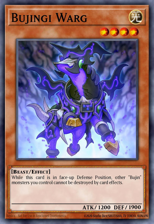 (113) YuGiOh TCG MP14: 2014 Mega-Tins Mega-Pack Single: Bujingi Warg  Common