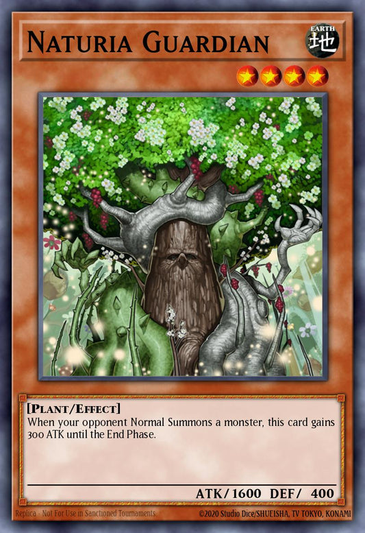 (095) YuGiOh TCG HAC1: Hidden Arsenal: Chapter 1 Single: Naturia Guardian (V.1 - Common)  Common