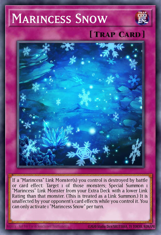 (189) YuGiOh TCG MP20: 2020 Tin of Lost Memories Mega Pack Single: Marincess Snow  Common