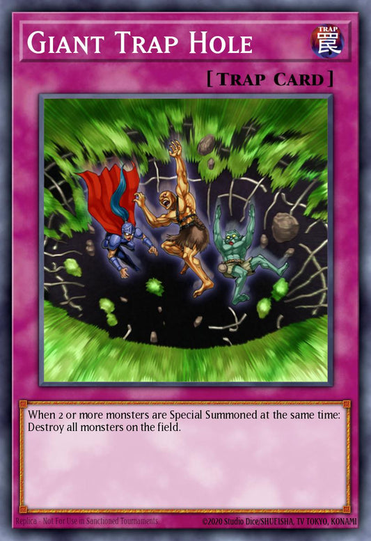 (276) YuGiOh TCG LCJW: Legendary Collection 4: Mega Pack Single: Giant Trap Hole  Common