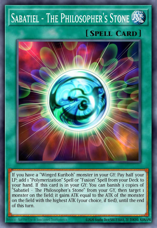 (017) YuGiOh TCG DLCS: Dragons of Legend: The Complete Series Single: Sabatiel - The Philosopher's Stone  Common