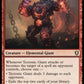 (808) Magic The Gathering Commander Legends: Battle for Baldur's Gate: Extras Single: Tectonic Giant  Rare