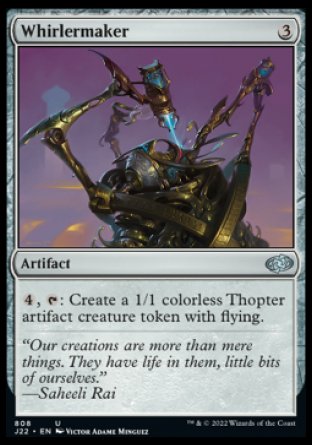 (808) Magic The Gathering Jumpstart 2022 Single: Whirlermaker  Uncommon
