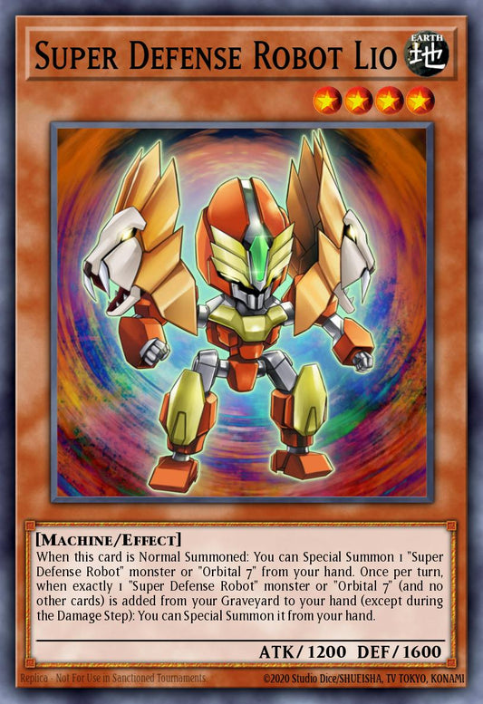 (063) YuGiOh TCG MP14: 2014 Mega-Tins Mega-Pack Single: Super Defense Robot Lio  Common