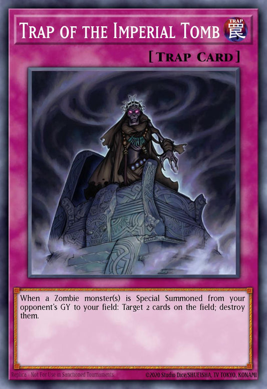 (219) YuGiOh TCG LCJW: Legendary Collection 4: Mega Pack Single: Trap of the Imperial Tomb  Common