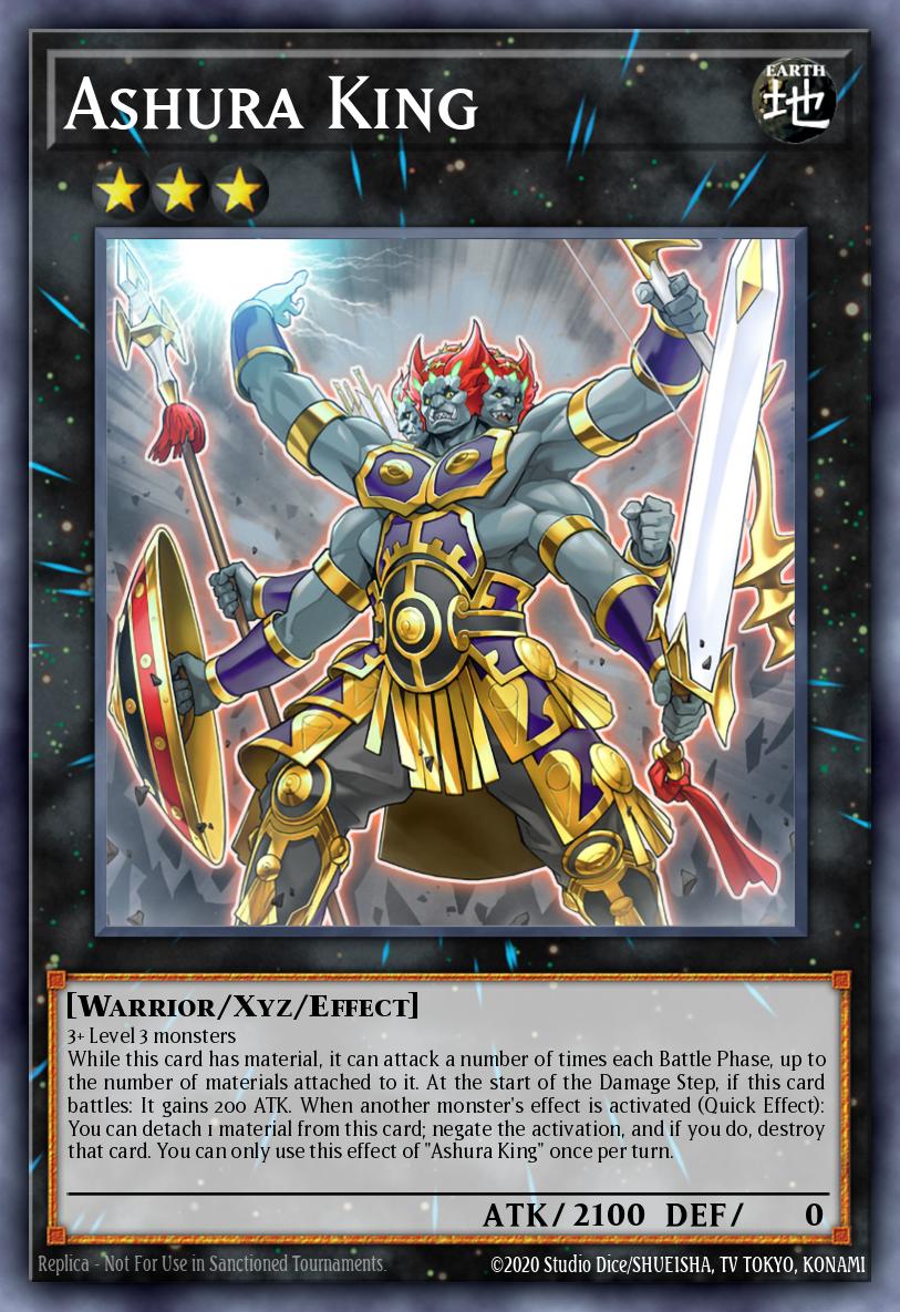 (159) YuGiOh TCG MP24: 25th Anniversary Tin: Dueling Mirrors Single: Ashura King  Ultra Rare