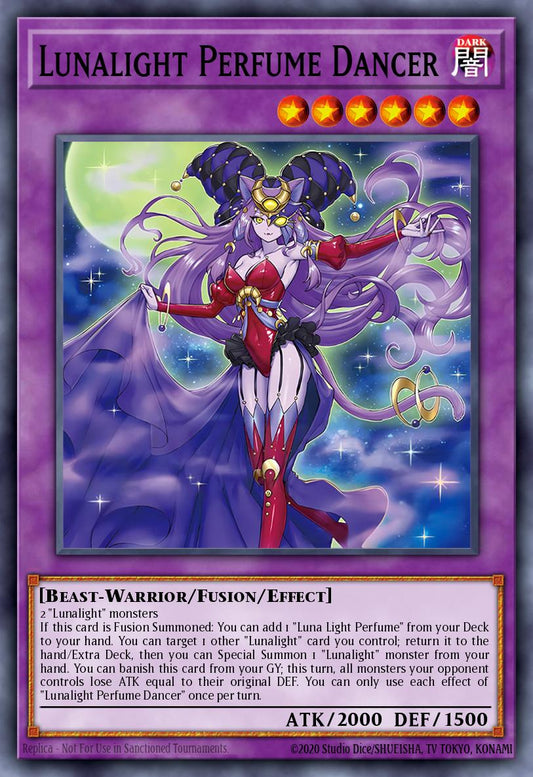 (DUAD031) YuGiOh TCG Duelist’s Advance Single: Lunalight Perfume Dancer  Super Rare