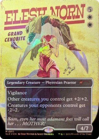 (811) Magic The Gathering Secret Lair Drop Series Single: Elesh Norn, Grand Cenobite  Mythic