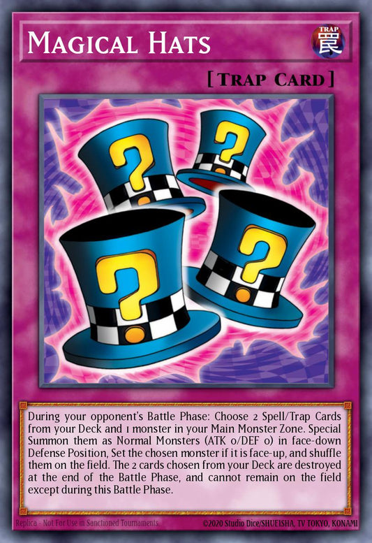 (096) YuGiOh TCG LCYW: Legendary Collection 3: Mega Pack Single: Magical Hats  Common