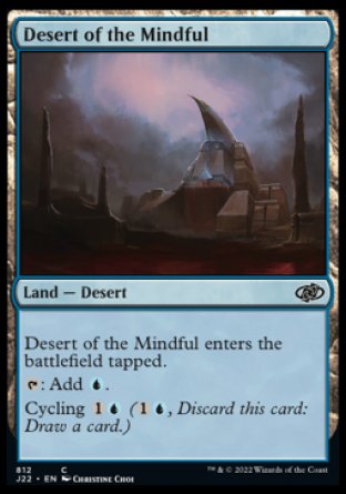 (812) Magic The Gathering Jumpstart 2022 Single: Desert of the Mindful  Common