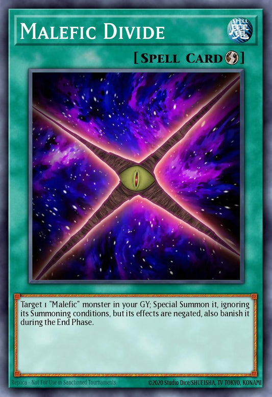 (044) YuGiOh TCG DUOV: Duel Overload Single: Malefic Divide  Ultra Rare