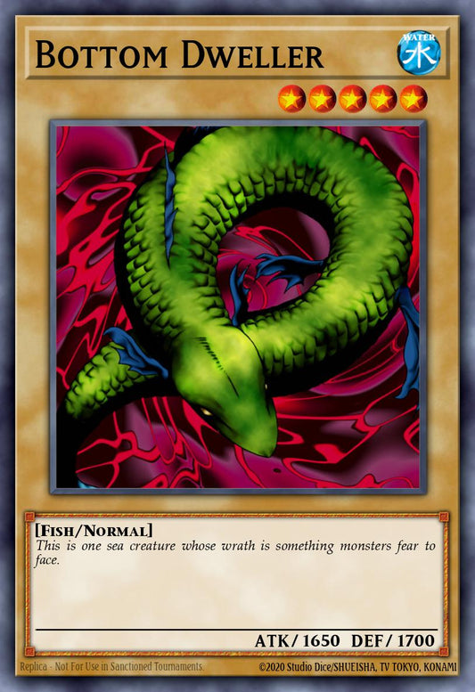 (039) YuGiOh TCG MRD: Metal Raiders Single: Bottom Dweller (V.2 - Common)  Common