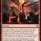 (813) Magic The Gathering Commander Legends: Battle for Baldur's Gate: Extras Single: Volcanic Torrent  Uncommon