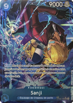 (OP06-119) One Piece TCG OP09: Emperors in the New World Single: Sanji (OP06-119)  Treasure Rare