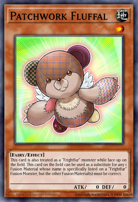 (226) YuGiOh TCG MP19: 2019 Gold Sarcophagus Tin Mega Pack Single: Patchwork Fluffal  Common