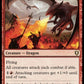 (814) Magic The Gathering Commander Legends: Battle for Baldur's Gate: Extras Single: Warmonger Hellkite  Rare