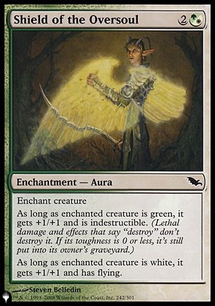 (242) Magic The Gathering The List Single: Shield of the Oversoul  Common