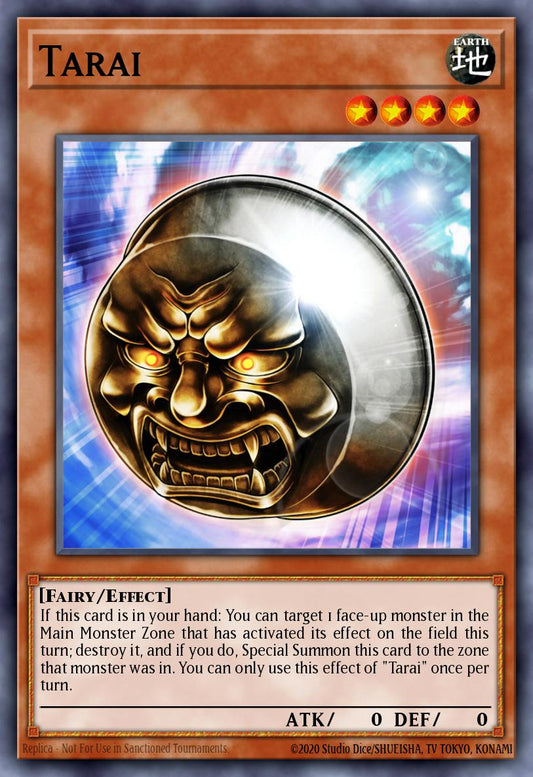 (389) YuGiOh TCG MP24: 25th Anniversary Tin: Dueling Mirrors Single: Tarai  Common