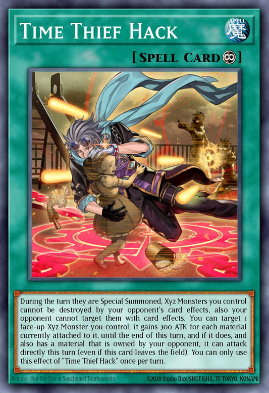 (041) YuGiOh TCG MP20: 2020 Tin of Lost Memories Mega Pack Single: Time Thief Hack  Common