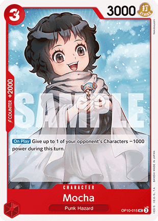 (015) One Piece TCG OP10: Royal Blood Single: Mocha (OP10-015)  Uncommon