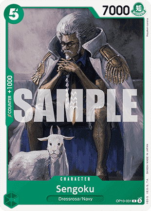 (031) One Piece TCG OP10: Royal Blood Single: Sengoku (OP10-031)  Common