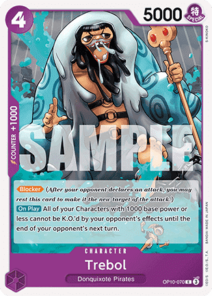 (070) One Piece TCG OP10: Royal Blood Single: Trebol (OP10-070)  Common