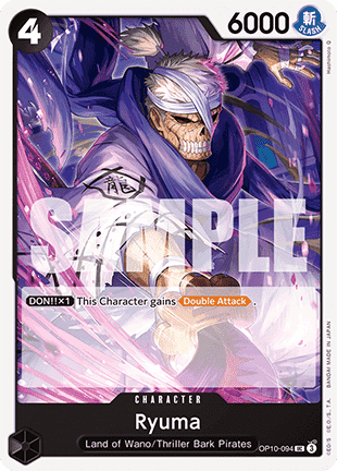 (094) One Piece TCG OP10: Royal Blood Single: Ryuma (OP10-094)  Uncommon