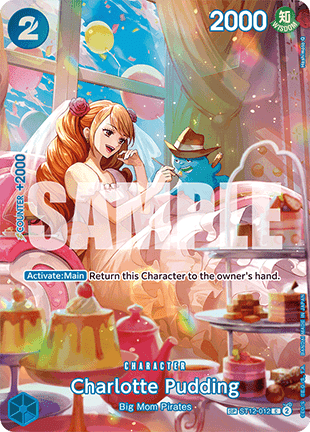 (ST12-012) One Piece TCG OP10: Royal Blood Single: Charlotte Pudding (ST12-012)  Special Rare