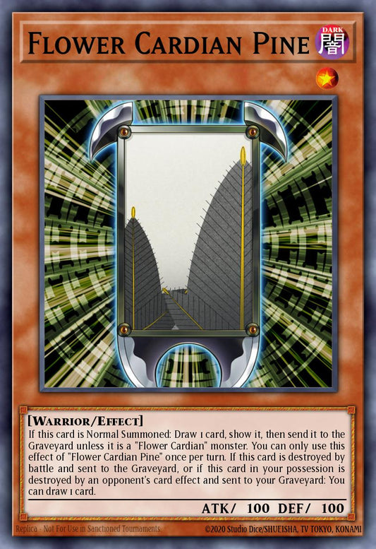 (127) YuGiOh TCG DLCS: Dragons of Legend: The Complete Series Single: Flower Cardian Pine  Common