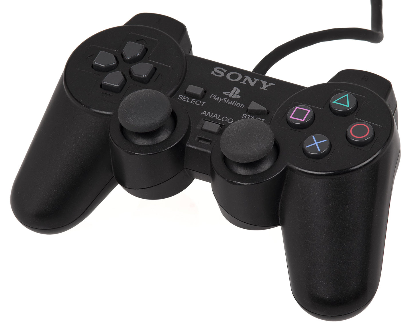 Playstation 2: Black Dual Shock Controller