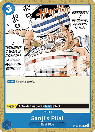 (OP03-056) One Piece TCG PRB01: The Best Single: Sanji's Pilaf (OP03-056) (V.1)  Uncommon