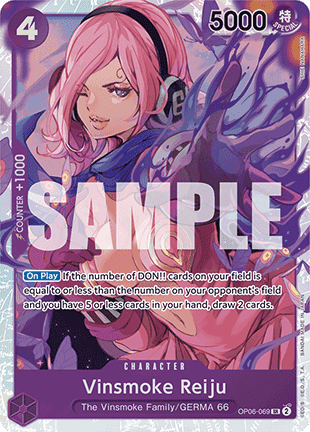 (OP06-069) One Piece TCG PRB01: The Best Single: Vinsmoke Reiju (OP06-069) (V.1)  Super Rare