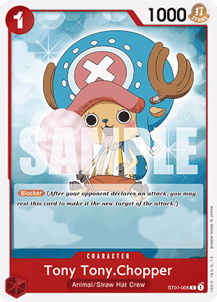 (ST01-006) One Piece TCG PRB01: The Best Single: Tony Tony.Chopper (ST01-006) (V.1)  Common