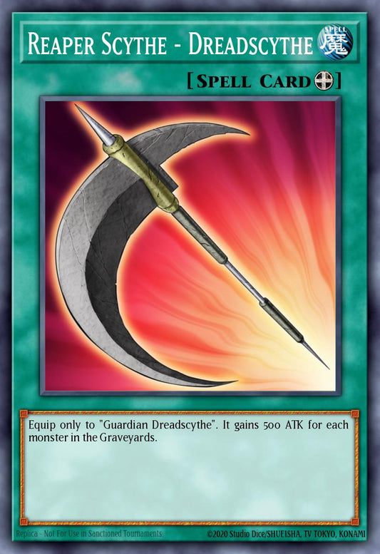 (014) YuGiOh TCG DLCS: Dragons of Legend: The Complete Series Single: Reaper Scythe - Dreadscythe  Common