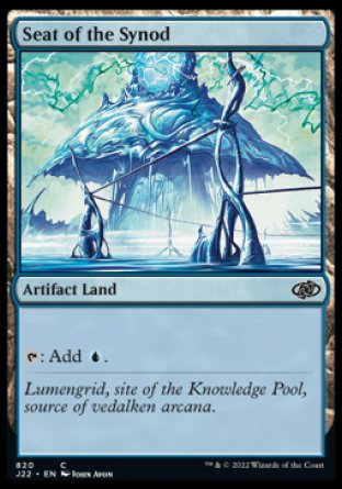 (820) Magic The Gathering Jumpstart 2022 Single: Seat of the Synod  Common