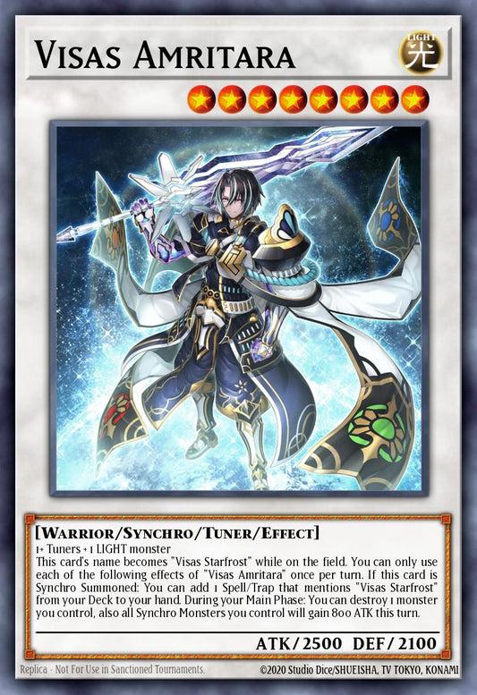 (098) YuGiOh TCG MP24: 25th Anniversary Tin: Dueling Mirrors Single: Visas Amritara  Secret Rare