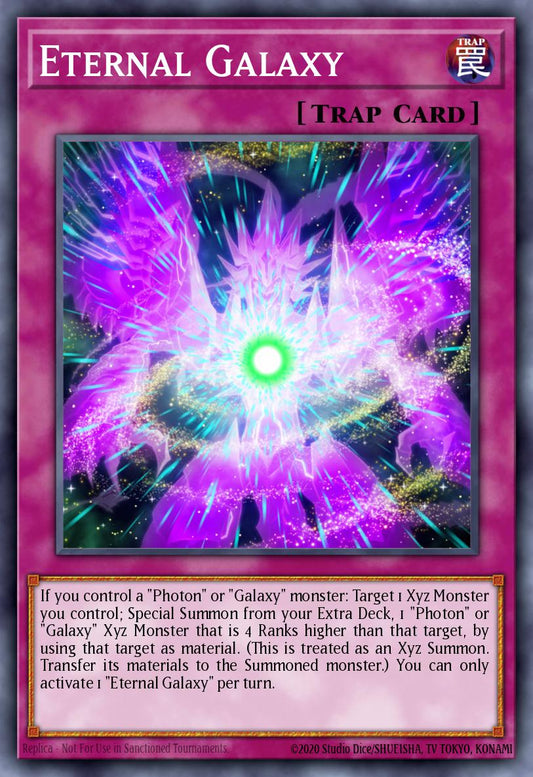 (206) YuGiOh TCG MP19: 2019 Gold Sarcophagus Tin Mega Pack Single: Eternal Galaxy  Common