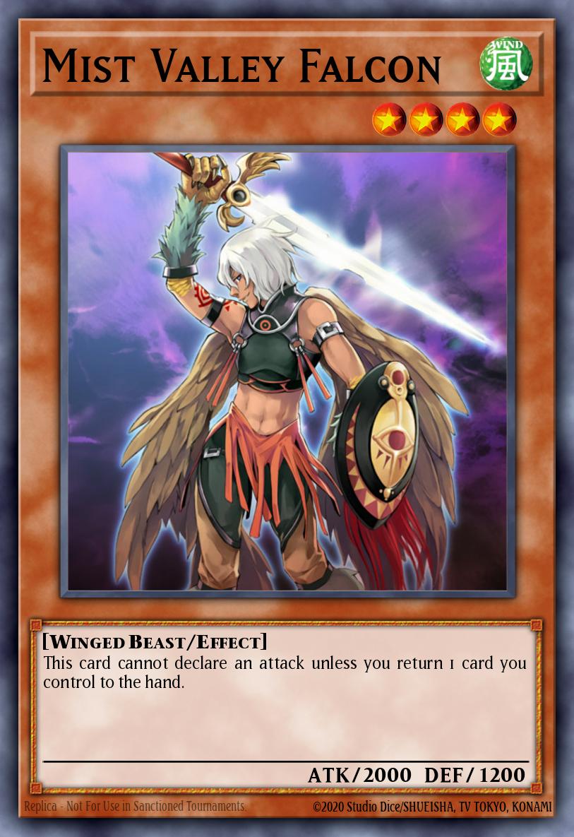 (061) YuGiOh TCG HAC1: Hidden Arsenal: Chapter 1 Single: Mist Valley Falcon (V.2 - Parallel Rare)  Parallel Rare