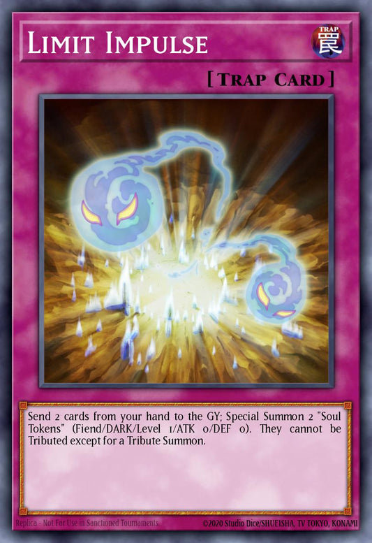 (072) YuGiOh TCG SOVR: Stardust Overdrive Single: Limit Impulse  Common