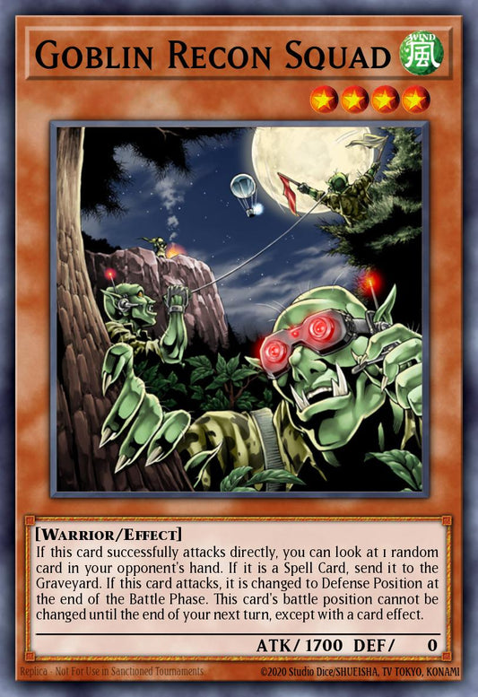(033) YuGiOh TCG LODT: Light of Destruction Single: Goblin Recon Squad (V.1 - Common)  Common