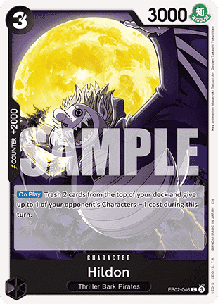 (046) One Piece TCG EB02: Anime 25th Collection Single: Hildon (EB02-046)  Common