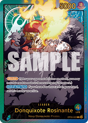 (OP05-022) One Piece TCG EB02: Anime 25th Collection Single: Donquixote Rosinante (OP05-022)  Special Rare