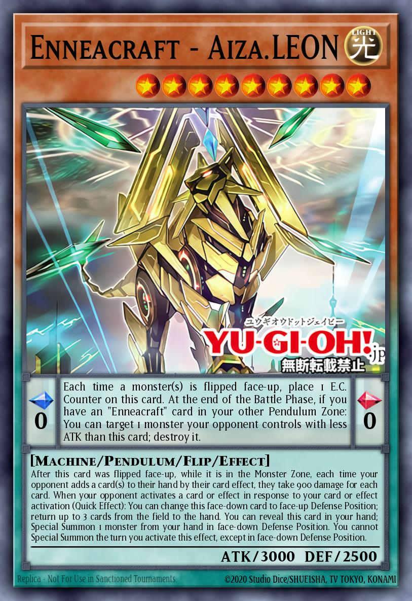 (020) YuGiOh TCG PHRE: Phantom Revenge Single: Enneacraft - Aiza.LEON  Super Rare
