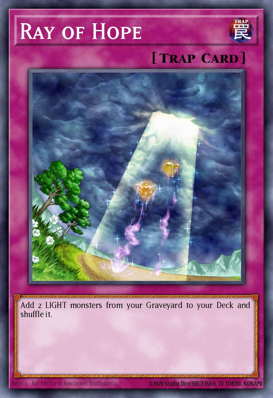 (EN103) YuGiOh TCG DCR: Dark Crisis Single: Ray of Hope (V.2 - Common)  Common